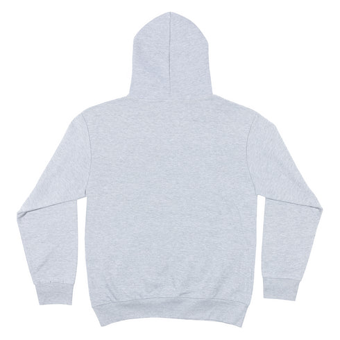 Streetwear Hoodie Heather Gray Back
